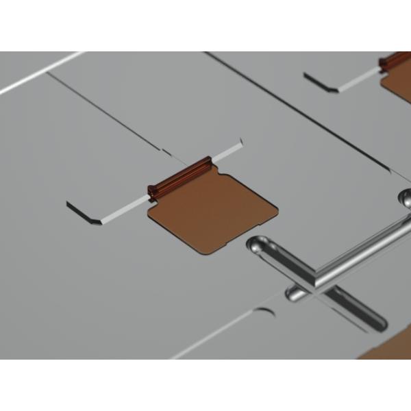 OEM/ODM：Custom Precision Machining Molds / Transparent seal bracket (1*8) No.22678