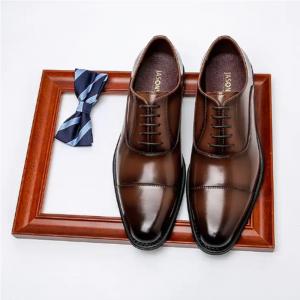 Quality Genuine Leather British Lace Up Men
