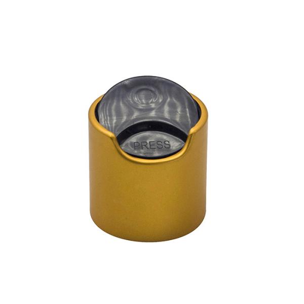 Bright Green 20/415 PP Flip Top Screw Swing Disc Caps