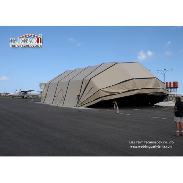 20M X 30M Portable Aluminum White Aircraft Hangar Tent for Military Helicopter and Fixed Wing