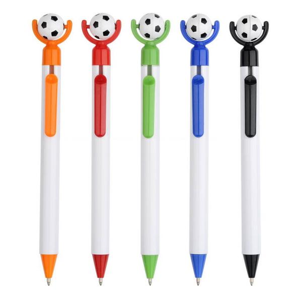 metallic looking click promotional gift logo printed plastic ball pen, logo plastic ball pen