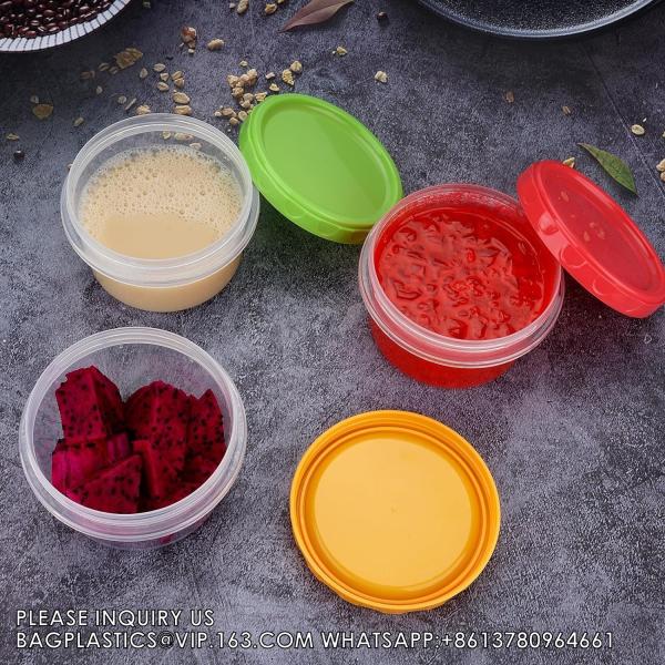 Plastic Deli Containers With Lids, Slime, Soup, Meal Prep Containers Stackable Leakproof Microwave Dish