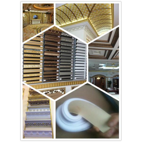 Fashion carved pu crown moldings cornice molding