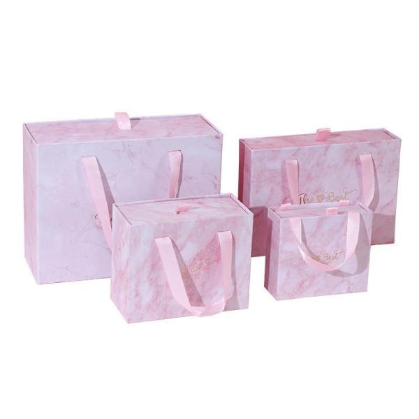 Luxury Rigid Paper Small Drawer Box Packaging with Custom Logo and Recyclable Material