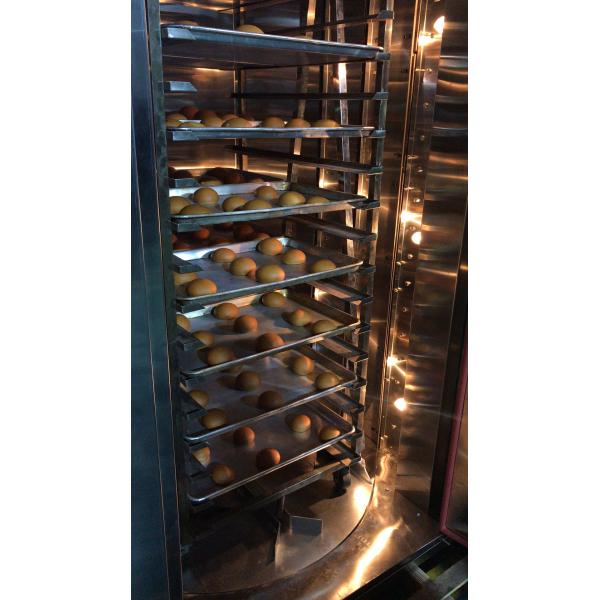 Electric 32 Tray Bread Baking Oven Gas Rotary Oven For Baking Food Production