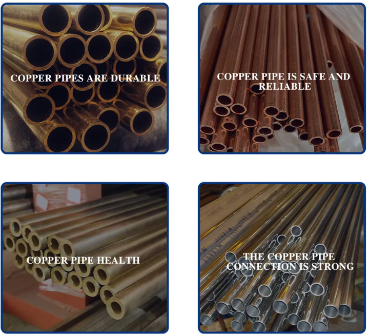ASTM B88 Seamless Pure Copper Water Pipe
