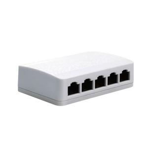Quality 1000Mbps Unmanaged Ethernet Switch Plastic Case External Power Supply for sale