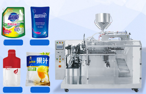 Enzymatic beverage Stand-Up Pouch Packing Machine water Packing Machine beverage Zipper Bag Automatic Packaging Machine