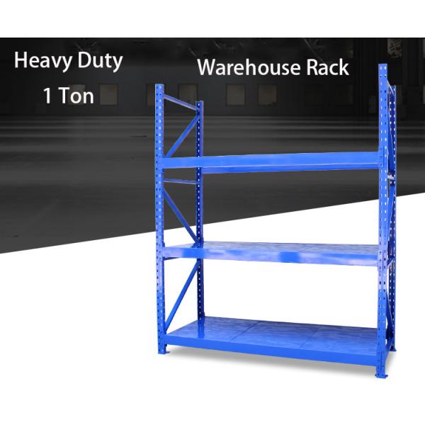 1 Ton / Layer Warehouse Storage Shelves Steel Pallet Racks For Commercial Furniture