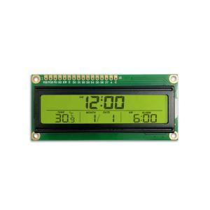 Quality 16x2 Monochrome Lcd Display Module With ST7066U-0R Driver IC for sale