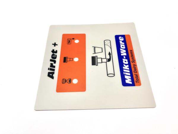 Buy Customized Backlit Control Panel Graphic Overlays Printings In Durable Materials at wholesale prices
