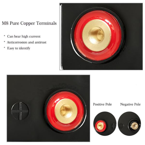 12V 150Ah LiFePO4 Lithium Ion Battery 2500 Times Cycle Life