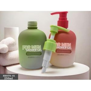 Quality Customized Plastic Bottles 250ml PE Bottle With Pump for sale