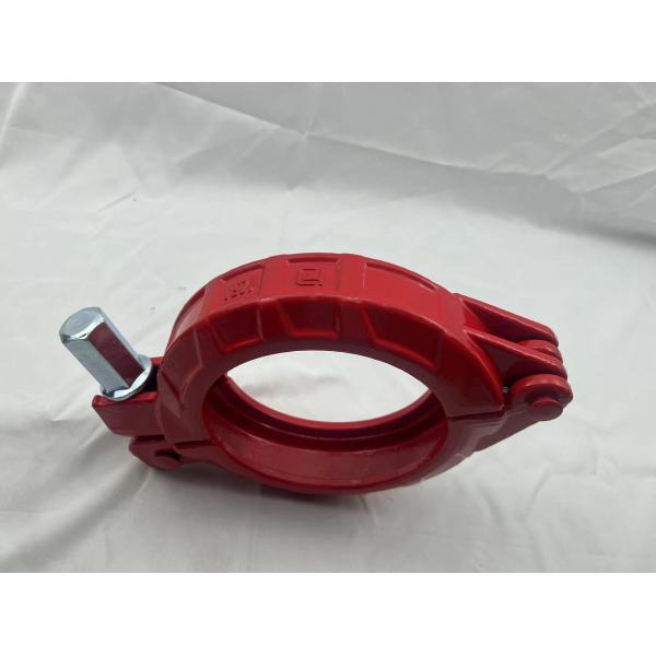 Concrete Pump Quick Release Pipe Clamps Putzmeister Wedge Type Clamp