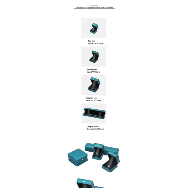 Light Green Led Light Jewellery Box For Necklace Bracelet Ring Earrings Custom Size