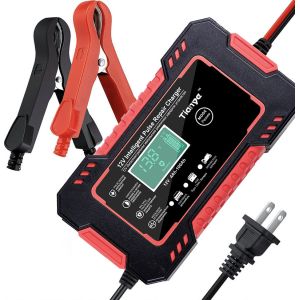 Quality Intelligent 6A 12V Pulse Repair Fast Battery Charger 80W for sale