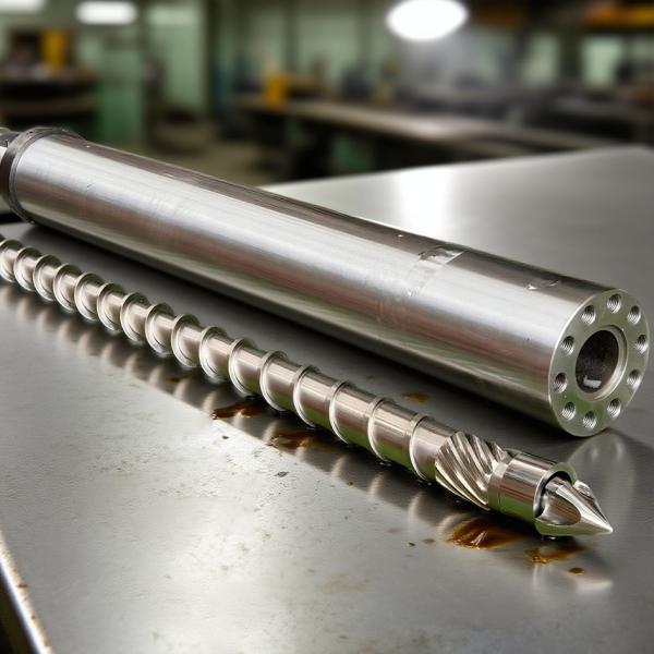 Customized high Quality Single Screw and Barrel /injection Barrel Screw for Injection Molding Machine Machinery Parts From China