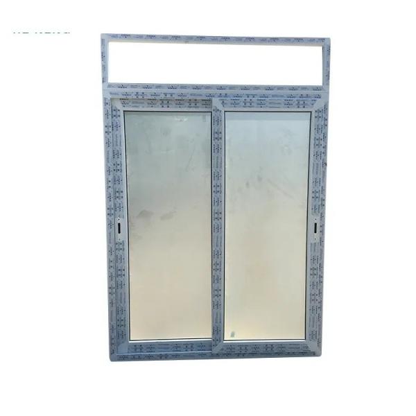 House Balcony PVC Plastic Sliding Doors UPVC Double Glass Sliding Door