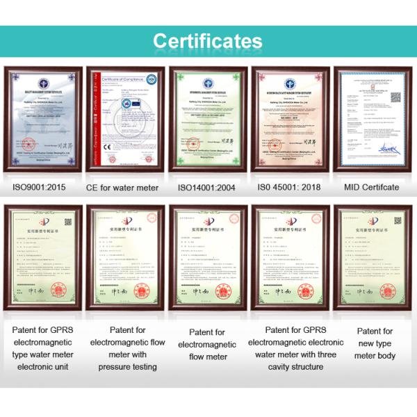 Smart Prepaid Meter Software Not Blue Tooth Water Meter 9001 with Auto Shut off