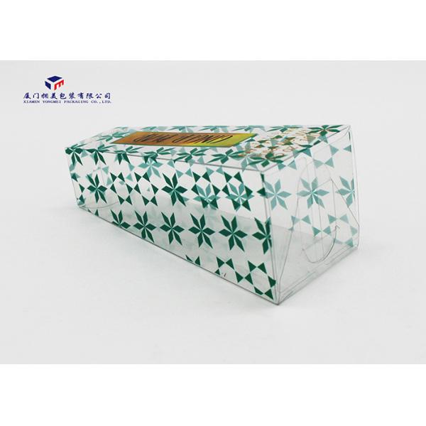 Cosmetics Trapezoid Hard Plastic Box Packaging Hand Lock Bottom Height 11.8cm