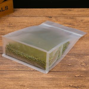 Seal Zipper Plastic Biodegradable Food Packaging Bags