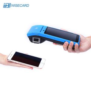 Quality Dual Camera Smart POS Terminal 8 Mega Pixels 4 PSAM 1D 2D Barcode Scanner for sale
