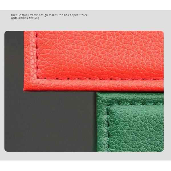 China Factory Qingdao Flourish Wholesale PU Leather Case Organizer Watch Box with Jewelry Drawer for Storage and Display Box with Custom Logo