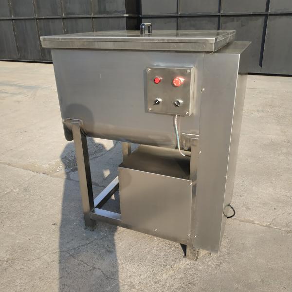 Horizontal Cut Meat Mixer Machine Vacuum Sausage Stuffing Machine