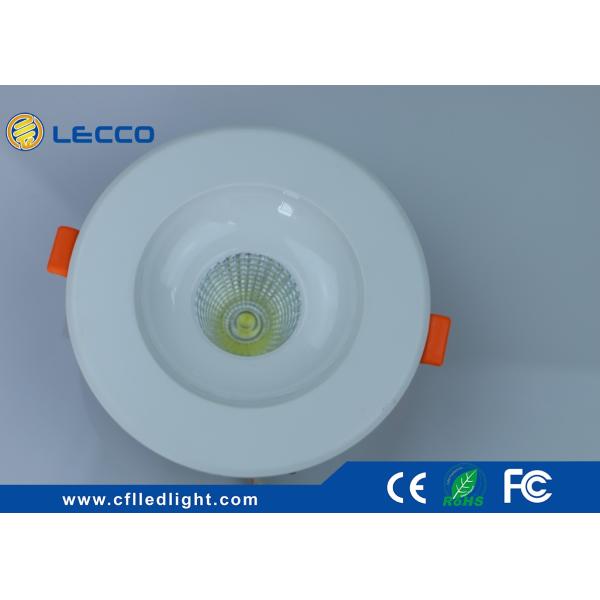 LED Recessed Downlight 12W Benz Type Die Cast Aluminum 100 LM / W CRI > 80 COB Light Source