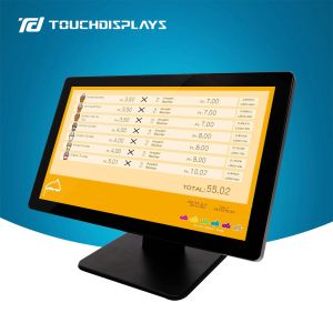 Quality 18.5&quot; PCAP Touch Screen Card Reader POS Machine for sale