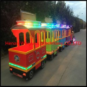Quality Attractions tourist road train trackless train for sale for sale
