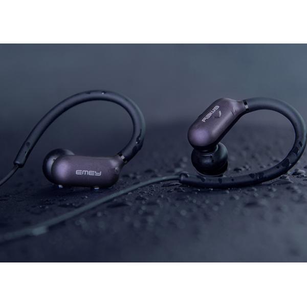 55mAh Battery Waterproof Bluetooth Headphones Noise Reduction 1 . 5H Charging