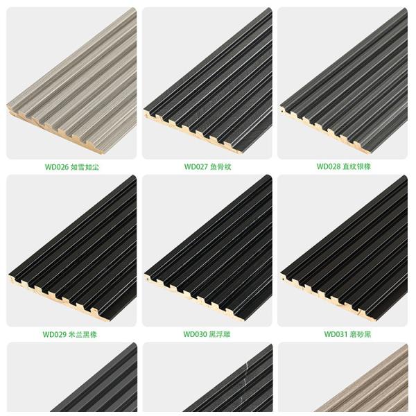 Environmental Protection Solid Wood Grating Bamboo Fiberboard