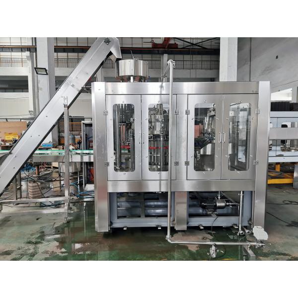 4000BPH 14 Heads Plastic Bottle Filling Machine Magnetic Powered Cap Device