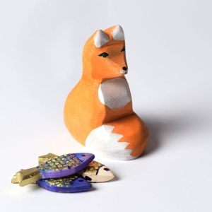 Quality Multifunctional Small Handmade Wooden Animals Wooden Hedgehog Toy for sale