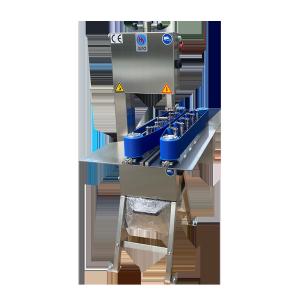 China 2000kg/H Chicken Bone Cutter Automatic Duck Half Slicing Machine on sale