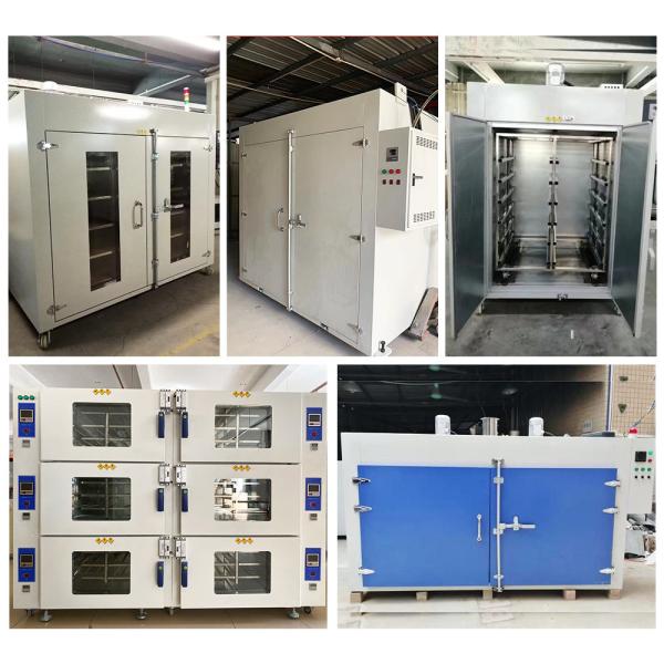 Multiple Chamber Industrial Curing Oven 250C Window Industrial Oven Dryer