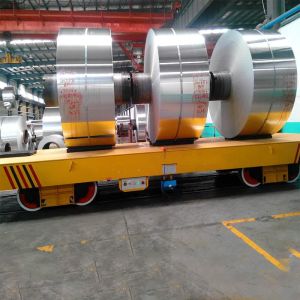 Quality 25ton Heavy Load Carbon Steel Coil Transfer Trolley for sale