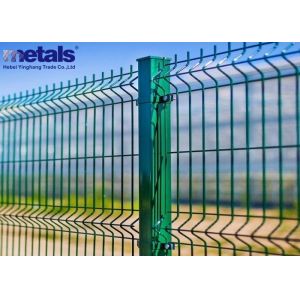 Quality Durable Eco Friendly 3d Curved Wire Mesh Fence 3.0-6.0mm for sale