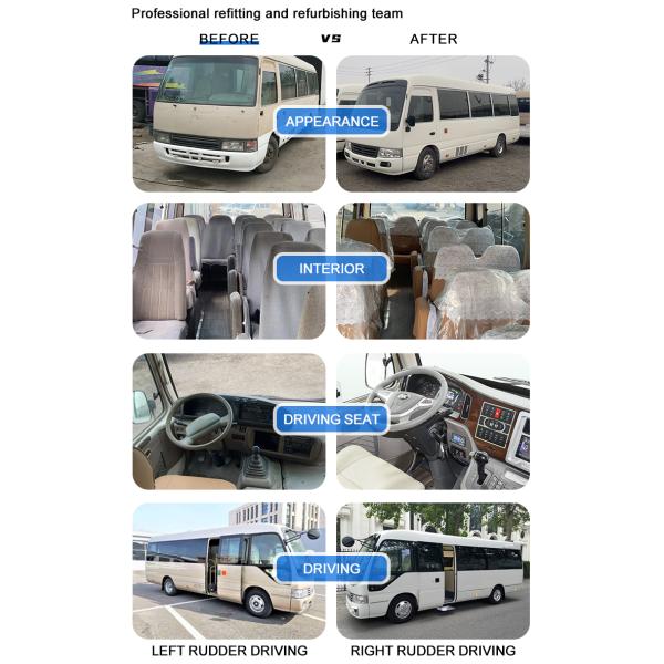 30 Seaters New And Used Right Hand Drive Coaster Buses