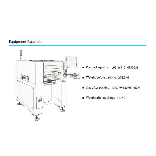 Four Head Bga Placement Pcb Pick And Place Machine For Small Scale Production