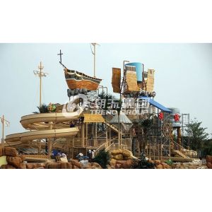 Gigantic Water House Aqua Playground Water Park Amusement Park Equipment
