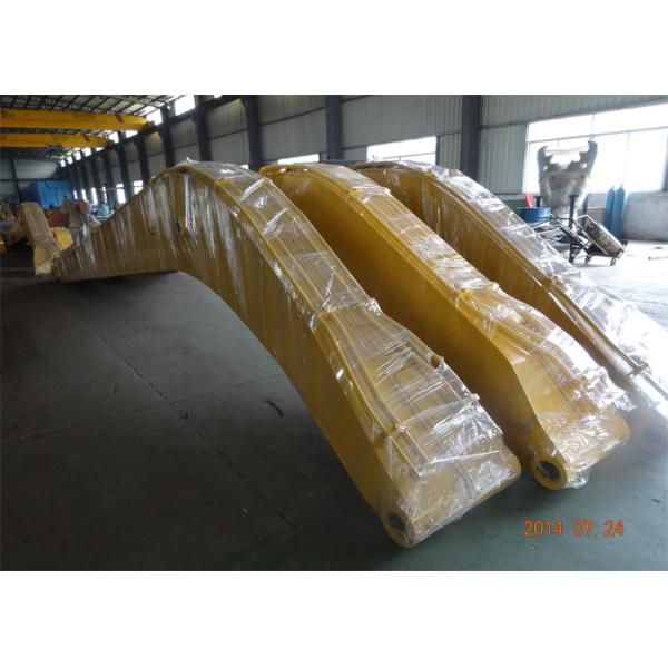 High Performance Excavator Long Reach , CAT Yellow High Reach Arm