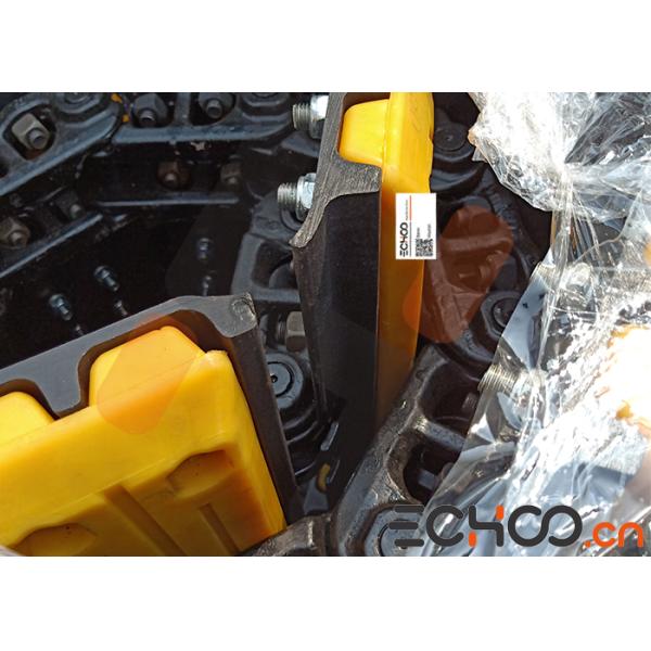 Compact Excavator Yanmar VIO70 / VIO75 / VIO80 Track Group With Polyurethane Track Pad