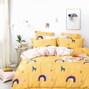 Quality 200TC Lovely Printed Cotton Duvet Cover Set Cute Animal for sale