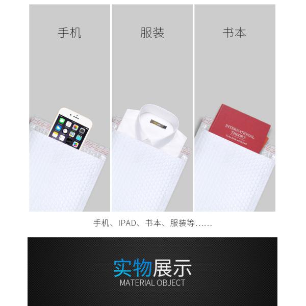 white plastic bubble packaging envelope Poly matte shipping bubble bag packaging padded envelopes Waterproof Envelope