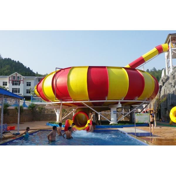Water Park Fiberglass Swimming Pool Water Slides for Amusement Park