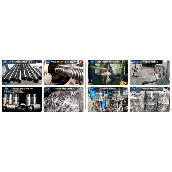 Welded Metal Expansion Joint SS316 High Temperature Resistance Bellows Expansion
