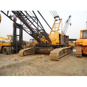 Quality Kobelco 150 Ton Used Crawler Crane For Sale Indonesia for sale