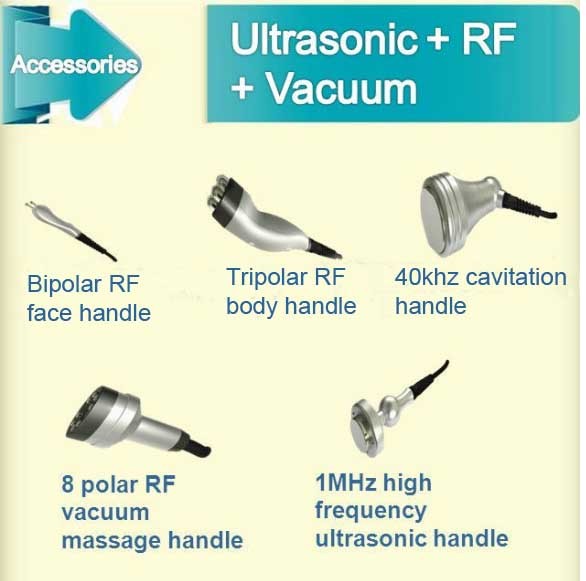 HOTTEST!!! 6 IN 1 Professional Ultrasonic RF Vacuum Cavitation Machine